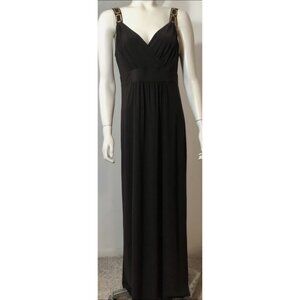 *NWT Amanda Charles Blk Maxi Dress Size M
